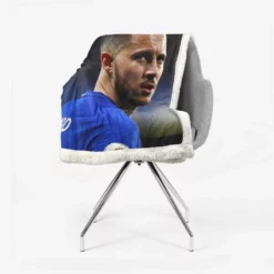 Eden Hazard Premier League Soccer Player Sherpa Fleece Blanket 2