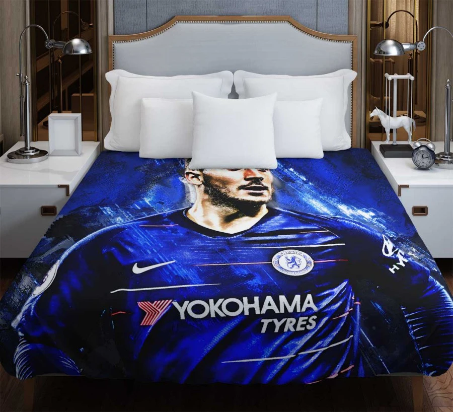 Eden Hazard Sensational Football Duvet Cover