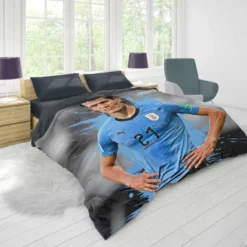 Edinson Cavani Populer Uruguayan Football Player Duvet Cover 1