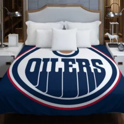 Edmonton Oilers Professional NHL Hockey Team Duvet Cover