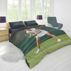 Elina Svitolina Professional Tennis Player Duvet Cover 1