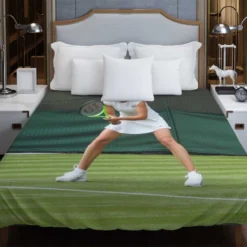 Elina Svitolina Professional Tennis Player Duvet Cover