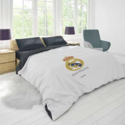 Encouraging Club Real Madrid Logo Duvet Cover 1