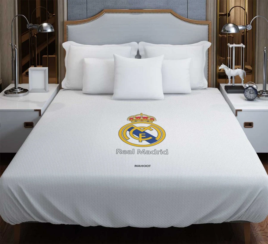 Encouraging Club Real Madrid Logo Duvet Cover