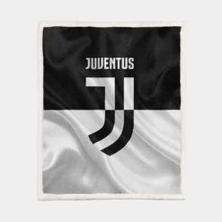 Encouraging Football Club Juventus Logo Sherpa Fleece Blanket 1