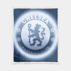 Energetic Chelsea Football Club Sherpa Fleece Blanket 1