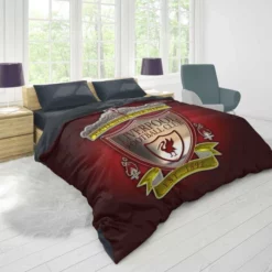 Energetic English Football Club Liverpool FC Duvet Cover 1