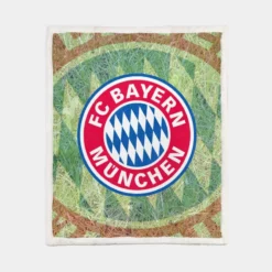 Energetic Football Club FC Bayern Munich Sherpa Fleece Blanket 1