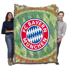 Energetic Football Club FC Bayern Munich Woven Blanket