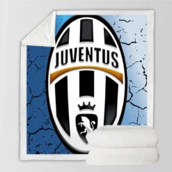 Energetic Football Club Juventus FC Sherpa Fleece Blanket