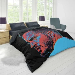 Energetic Football Player Eden Hazard Duvet Cover 1