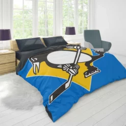 Energetic Hockey Club Pittsburgh Penguins Duvet Cover 1