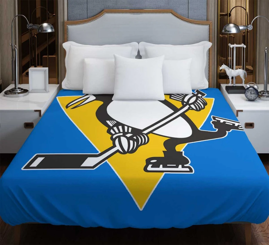 Energetic Hockey Club Pittsburgh Penguins Duvet Cover