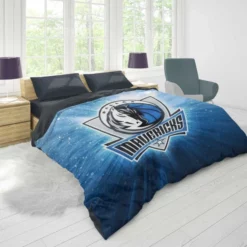 Energetic NBA Basketball Team Dallas Mavericks Duvet Cover 1