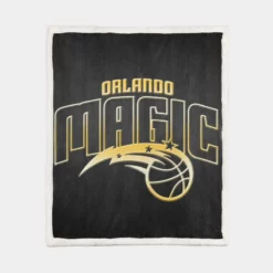 Energetic NBA Basketball Team Orlando Magic Sherpa Fleece Blanket 1