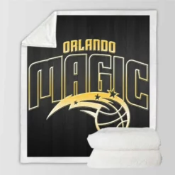 Energetic NBA Basketball Team Orlando Magic Sherpa Fleece Blanket