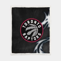 Energetic NBA Basketball Team Toronto Raptors Sherpa Fleece Blanket 1