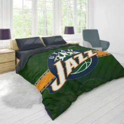 Energetic NBA Team Utah Jazz Duvet Cover 1