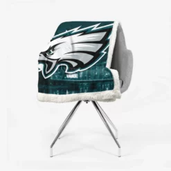 Energetic NFL Football Player Philadelphia Eagles Sherpa Fleece Blanket 2