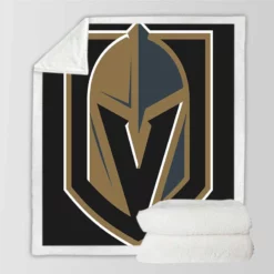 Energetic NHL Club Vegas Golden Knights Sherpa Fleece Blanket