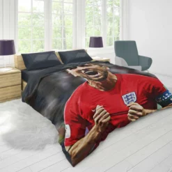 England Captain Harry Kane Football Player Duvet Cover 1