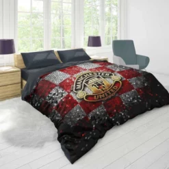 English Soccer Club Manchester United FC Duvet Cover 1