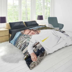 Erling Haaland Norwegien Professional Player Duvet Cover 1