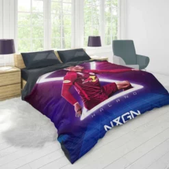 Erling Haaland Salzburg Club Forward Player Duvet Cover 1