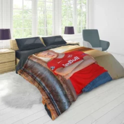 Erling Haaland Top Ranked Salzburg Club Player Duvet Cover 1