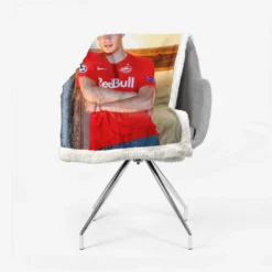 Erling Haaland Top Ranked Salzburg Club Player Sherpa Fleece Blanket 2