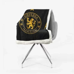Excellent Chelsea Football Club Logo Sherpa Fleece Blanket 2
