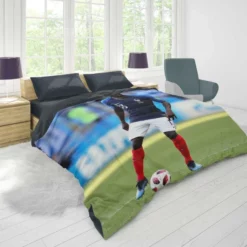 Excellent France Soccer Player N Golo Kante Duvet Cover 1