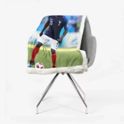 Excellent France Soccer Player N Golo Kante Sherpa Fleece Blanket 2