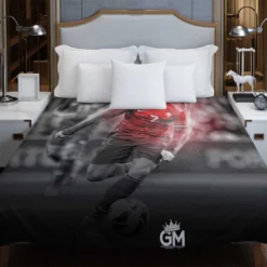 Excellent Juve Football Player Cristiano Ronaldo Duvet Cover