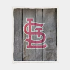 Excellent MLB Baseball Club St Louis Cardinals Sherpa Fleece Blanket 1