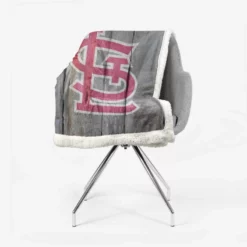 Excellent MLB Baseball Club St Louis Cardinals Sherpa Fleece Blanket 2