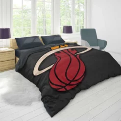 Excellent NBA Basketball Club Miami Heat Duvet Cover 1