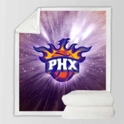 Excellent NBA Basketball Club Phoenix Suns Sherpa Fleece Blanket