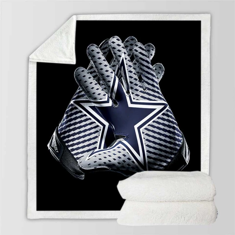 Excellent NFL Football Team Dallas Cowboys Sherpa Fleece Blanket