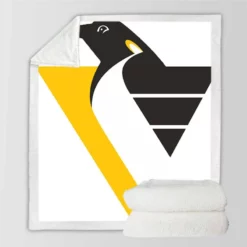 Excellent NHL Team Pittsburgh Penguins Sherpa Fleece Blanket