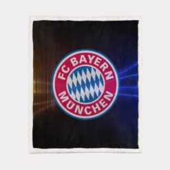 Excellent Soccer Club FC Bayern Munich Sherpa Fleece Blanket 1