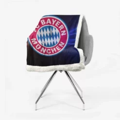 Excellent Soccer Club FC Bayern Munich Sherpa Fleece Blanket 2