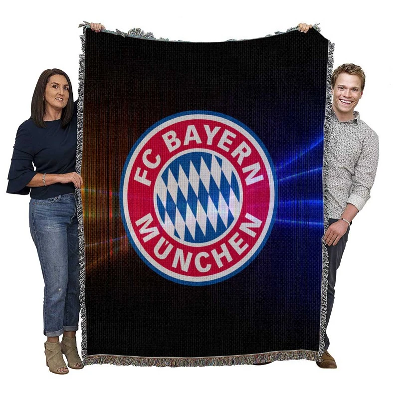 Excellent Soccer Club FC Bayern Munich Woven Blanket