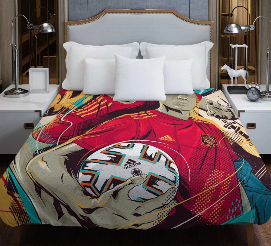 Excellent Spanish Football Player Pedri Duvet Cover