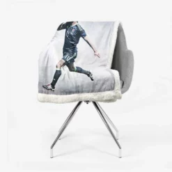 Excellent Welsh Football Player Gareth Bale Sherpa Fleece Blanket 2