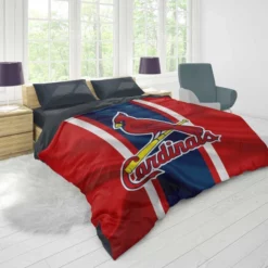 Exciting Baseball Team St Louis Cardinals Duvet Cover 1