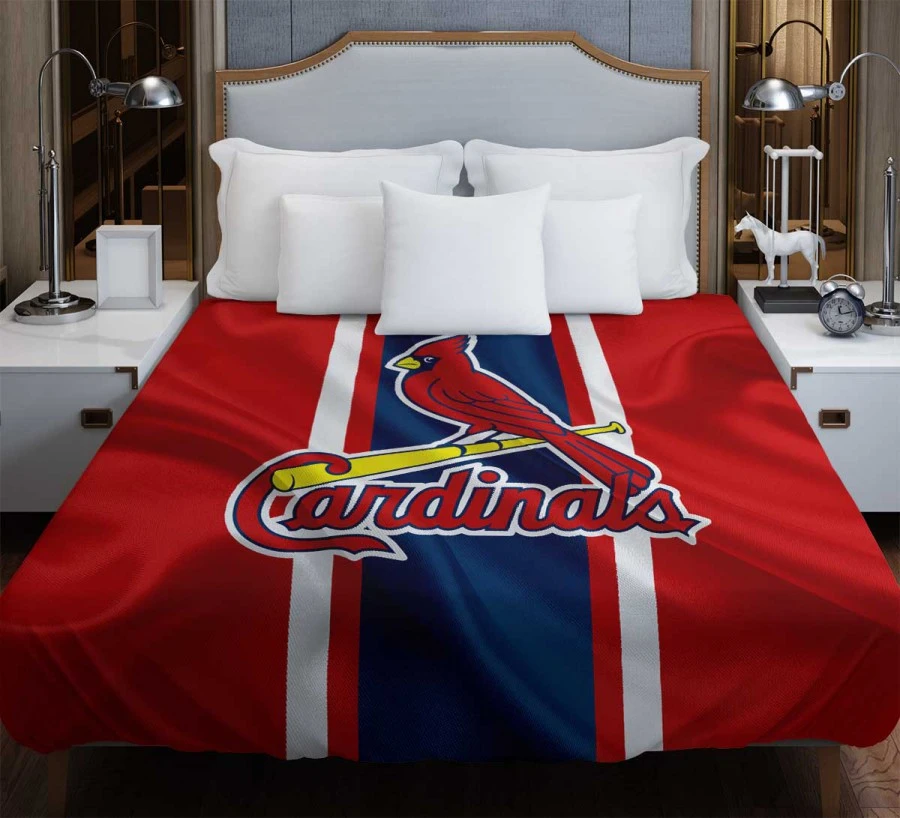 Exciting Baseball Team St Louis Cardinals Duvet Cover