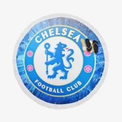Exciting Football Club Chelsea Round Beach Towel