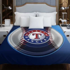 Exciting MLB Club Texas Rangers Duvet Cover