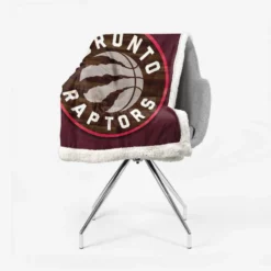 Exciting NBA Basketball Team Toronto Raptors Sherpa Fleece Blanket 2